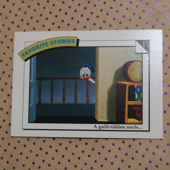 Donald's Crime I84 Disney Card - Picture 1 of 2